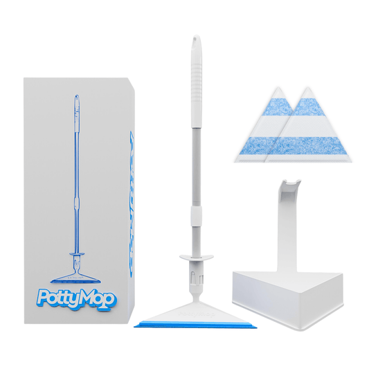 Pottymop Mini Bathroom Mop & Holder System
