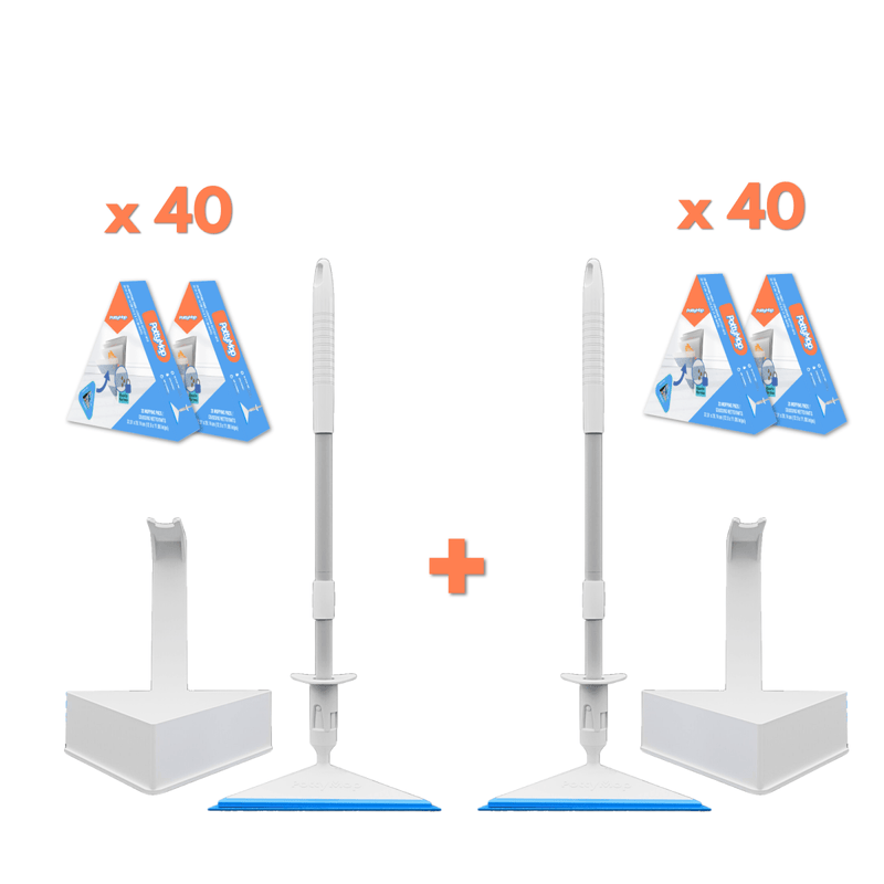 2 Pottymop Kits + 80 Pads